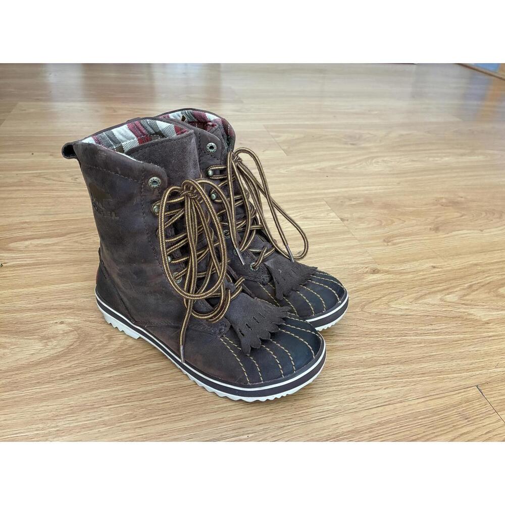 Sorrel leather boots. Women’s Sz. 5. Perfect condition.
